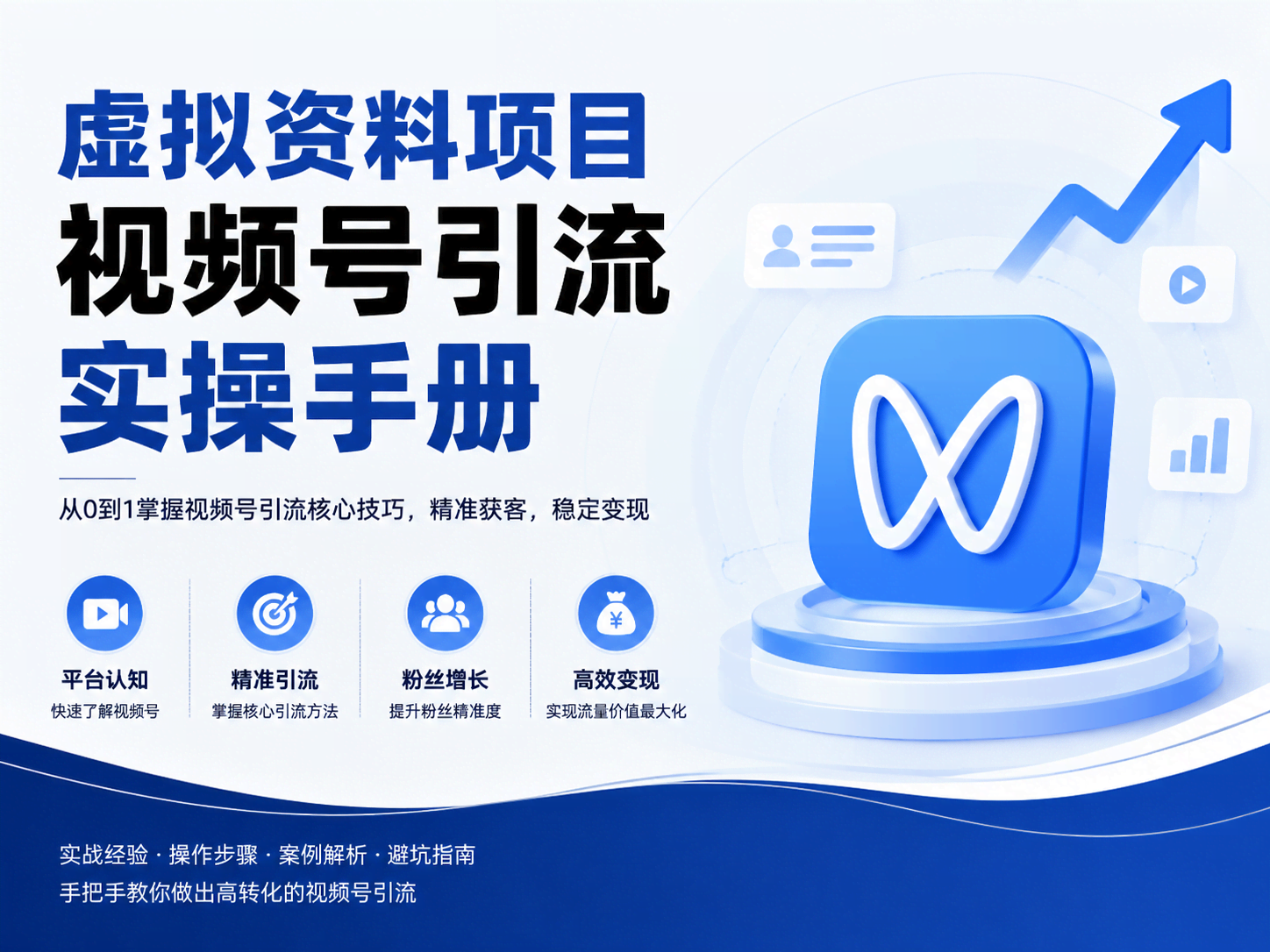 🟢虚拟资料项目–视频号引流实操手册-初图AI·不止出图！