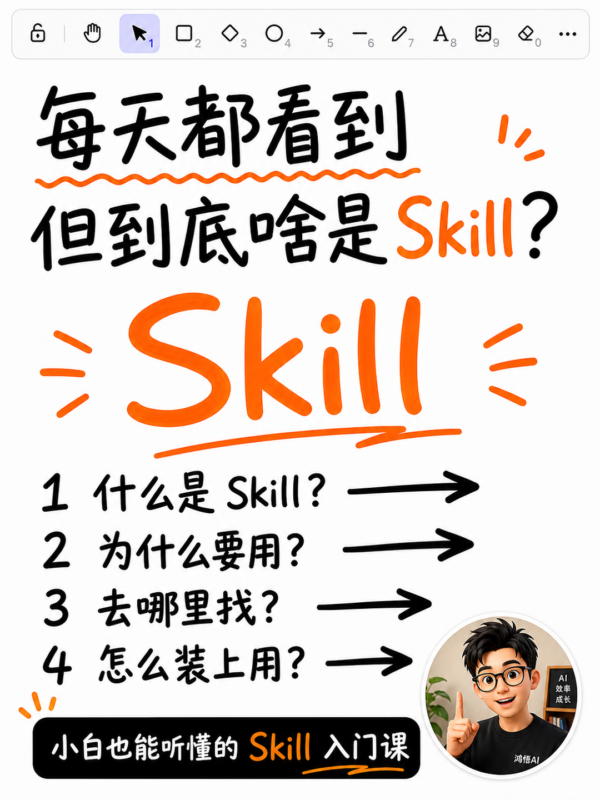 🔥终于有人把Skill讲明白了-AI变现网-让一部分人通过AI实现变现💰
